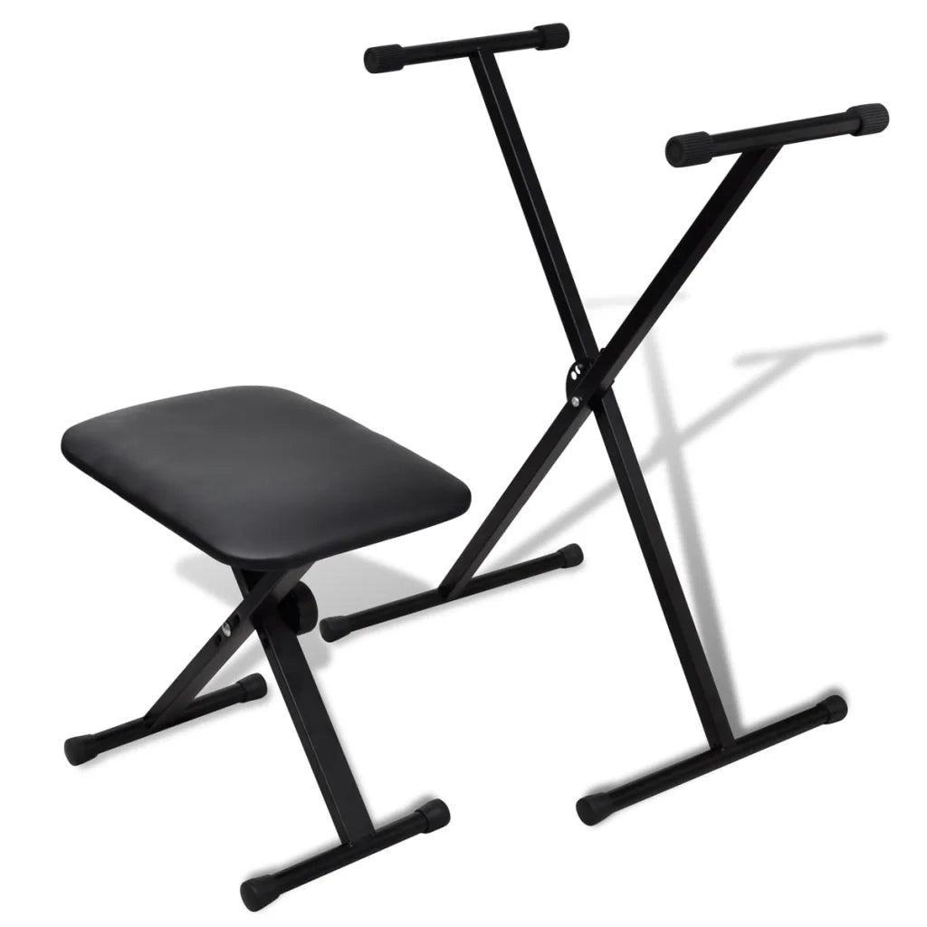 Set con Postazione Regolabile per Tastiera e Seggiolino  cod mxl 97110