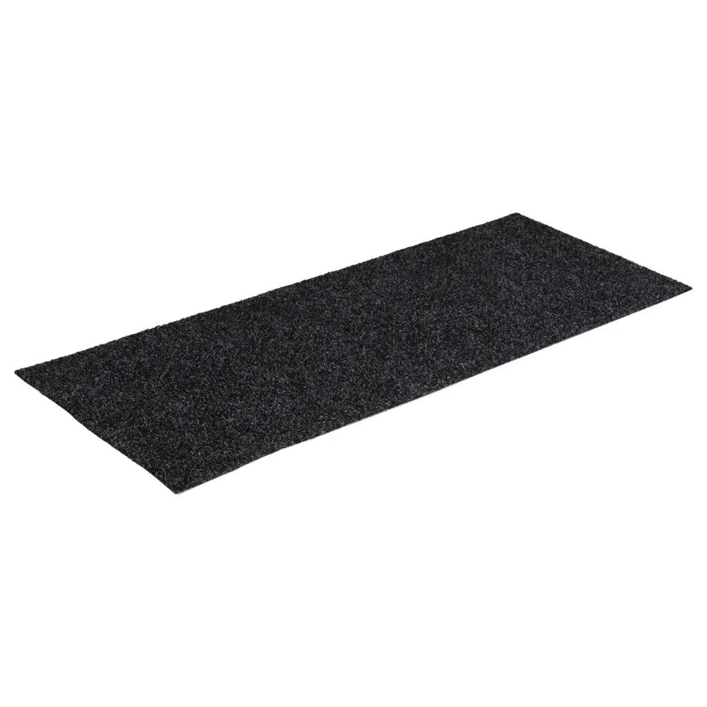 Tappetini per scale autoadesivi 15 pz 60x25 cm Grigio Scuro Rettangolari 326913