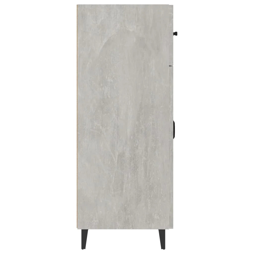 Buffet credenza cassettiera armadio mobile contenitore organizer per cucina soggiorno salotto 69,5 x 34 x 90 cm legno ingegnerizzato grigio 02_0032078