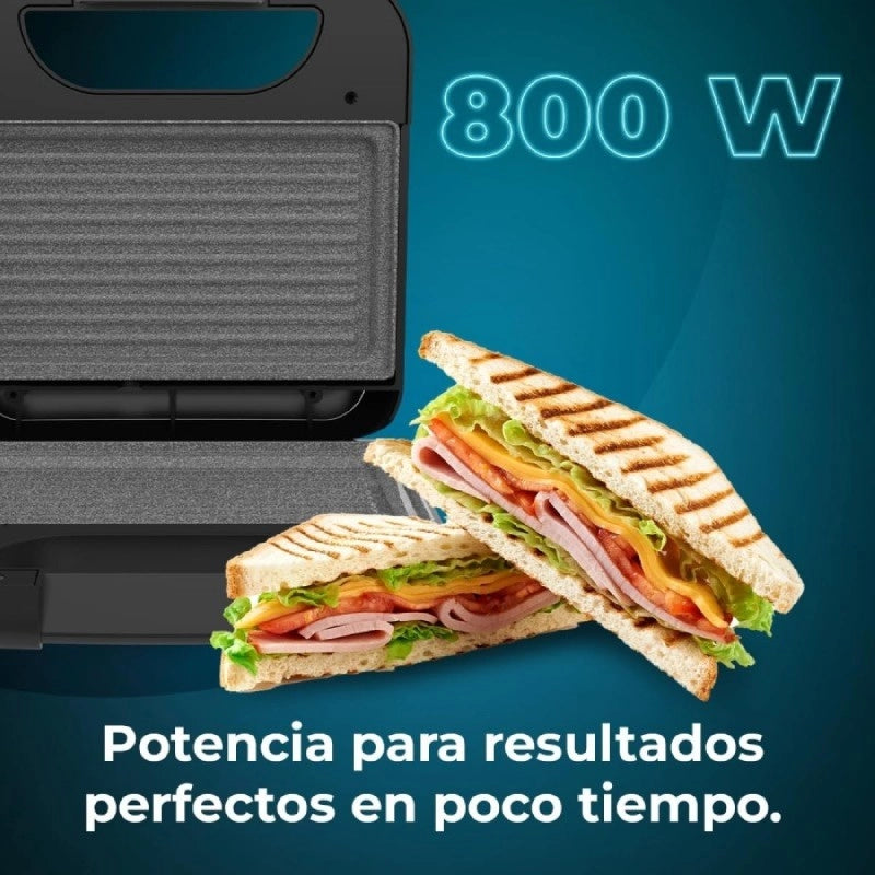 CECOTEC 02958 - Tostapane per sandwich rock'ntoast grill +