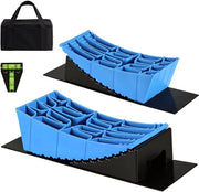 Blocchi di supporto 2 pezzi 32 x 15,2 x 11cm HDPE, quadrati