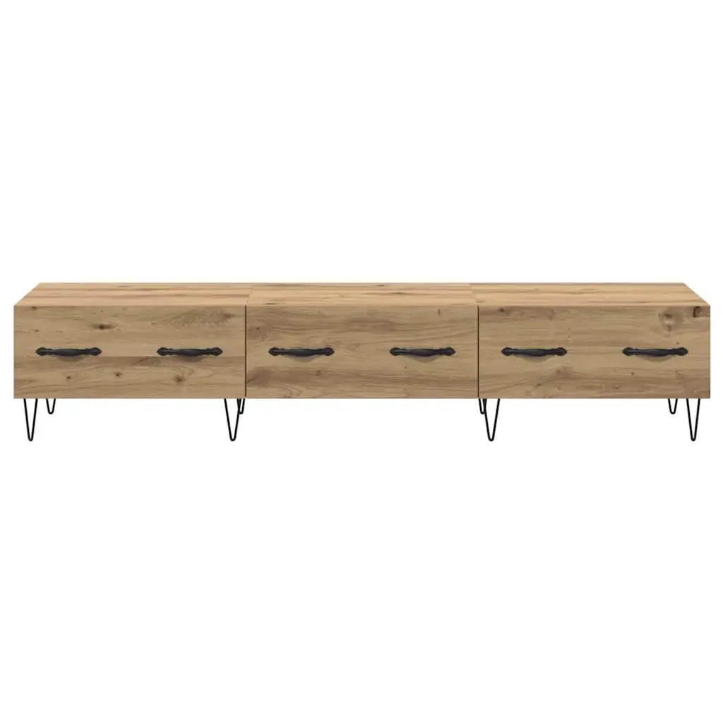 Mobile TV rovere artigianale 150 x 36 x 30 cm Legno multistrato