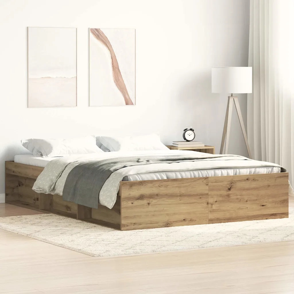 Giroletto senza Materasso Rovere Artigianale 140x190cm