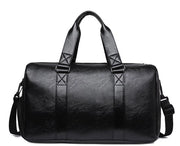 Borsa fitness per donne e uomini, borsa yoga, borsa per allenamento sportivo, borsa a mano, nera