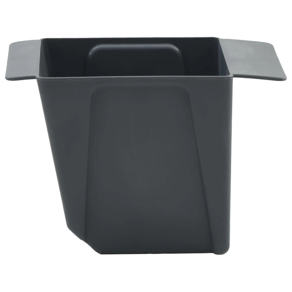 Fioriere | Cassetta per fiori | Vaso per Euro pallet 24 pz Grigio 13,5 x 9 x 9,5 cm