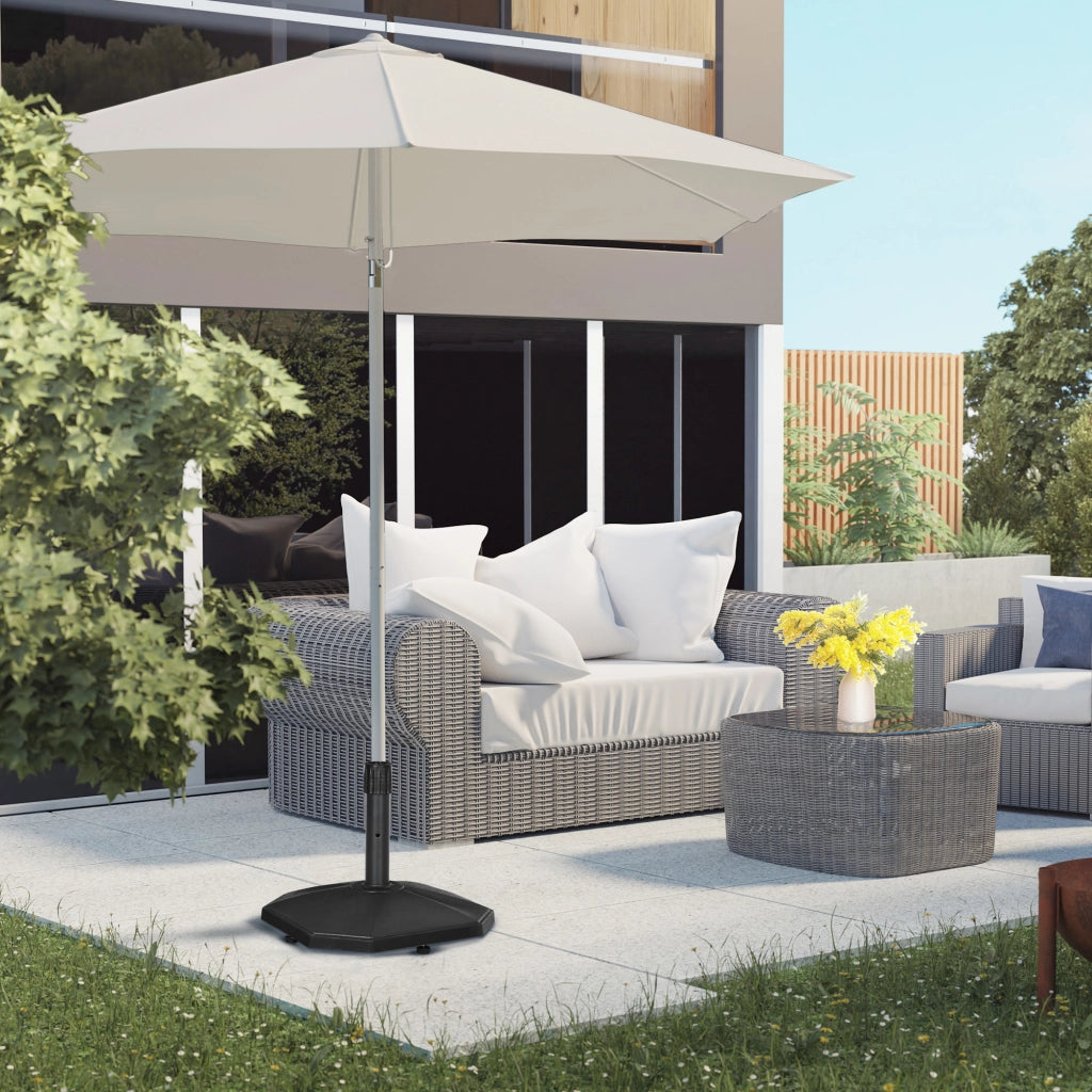 Portaombrelli in Cemento ¨C Zephmum ¨C Nero 45.5x45.5x33 cm