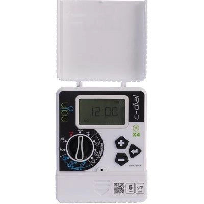 CENTRALINA IRRIGAZIONE CDIAL INTERNO RAIN  ZONE 6 VOLT 220/24  TRASF ESTERNO