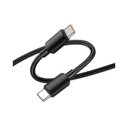 HOCO - CAVO DATI HYPER POWER DELIVERY X96 - USB TYPE-C TO USB TYPE-C, 100W, 1.0M - NERO