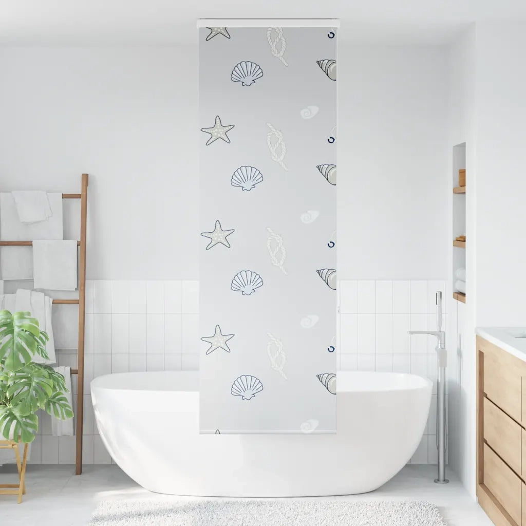 Tenda a rullo | Tenda avvolgibile per Doccia Cassonetto 60x240 cm Larghezza Tessuto