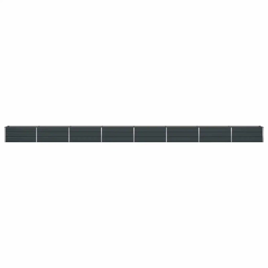 Fioriera Antracite 770 x 50 x 45 cm Acciaio zincato