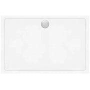 Piatto Doccia Acrilico Rea Savoy White 80x100 Copertura oro spazzolato
