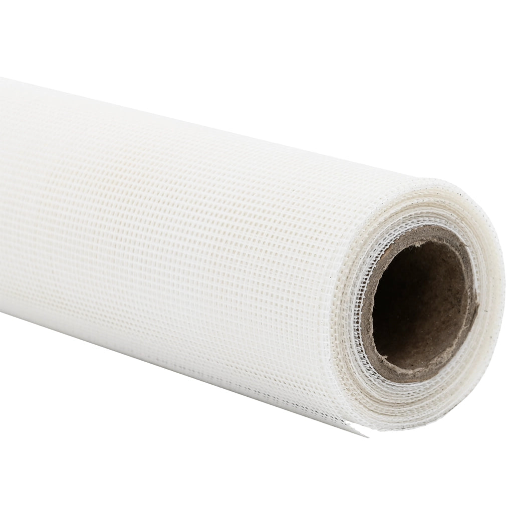 Rete Insetti Bianca 80x2000 cm Fibra di Vetro