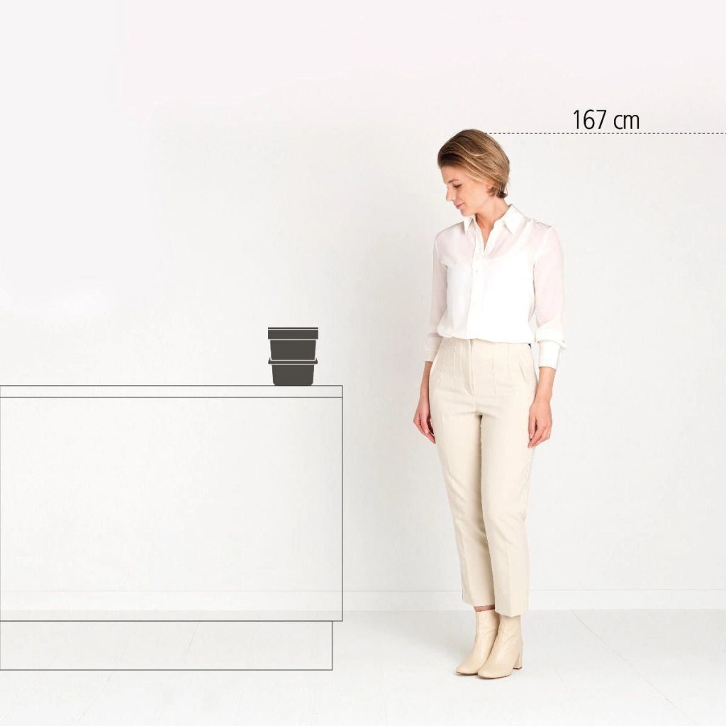 Brabantia Sort & Go 6 L 1 cestello/i Grigio