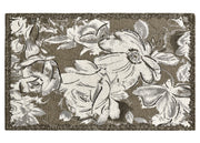 Tappeto Arredo Salotto Antiscivolo Scendiletto Camera Dis. Aster By Suardi - 65x110(Set 2) - Fango