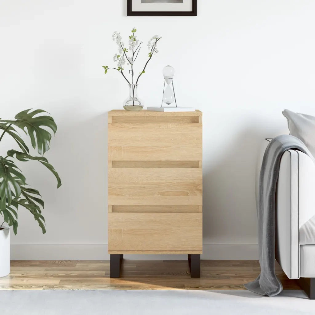 Credenza Rovere Sonoma 40x35x70 cm in Legno Multistrato 831103