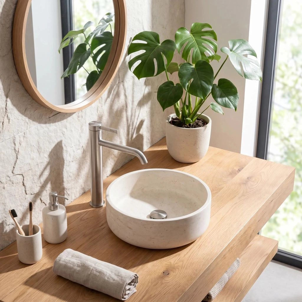 Rubinetto Da Bagno Rea Rivo Brush Nickel