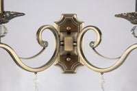 Lampada da parete Royal Classic in Metallo Grace Ottone