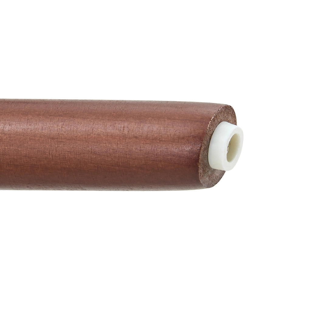 Tavolo da pranzo rotondo diametro 80 cm bianco noce, MDF per 2-4 persone