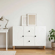 Mobile TV Bianco 89 x 34,5 x 60 cm Legno ingegnerizzato 894195