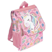 Trade Shop - Zaino Estensibile Premium 40cm Grafica Unicorno Bambina Per Scuola Elementare 958105 -