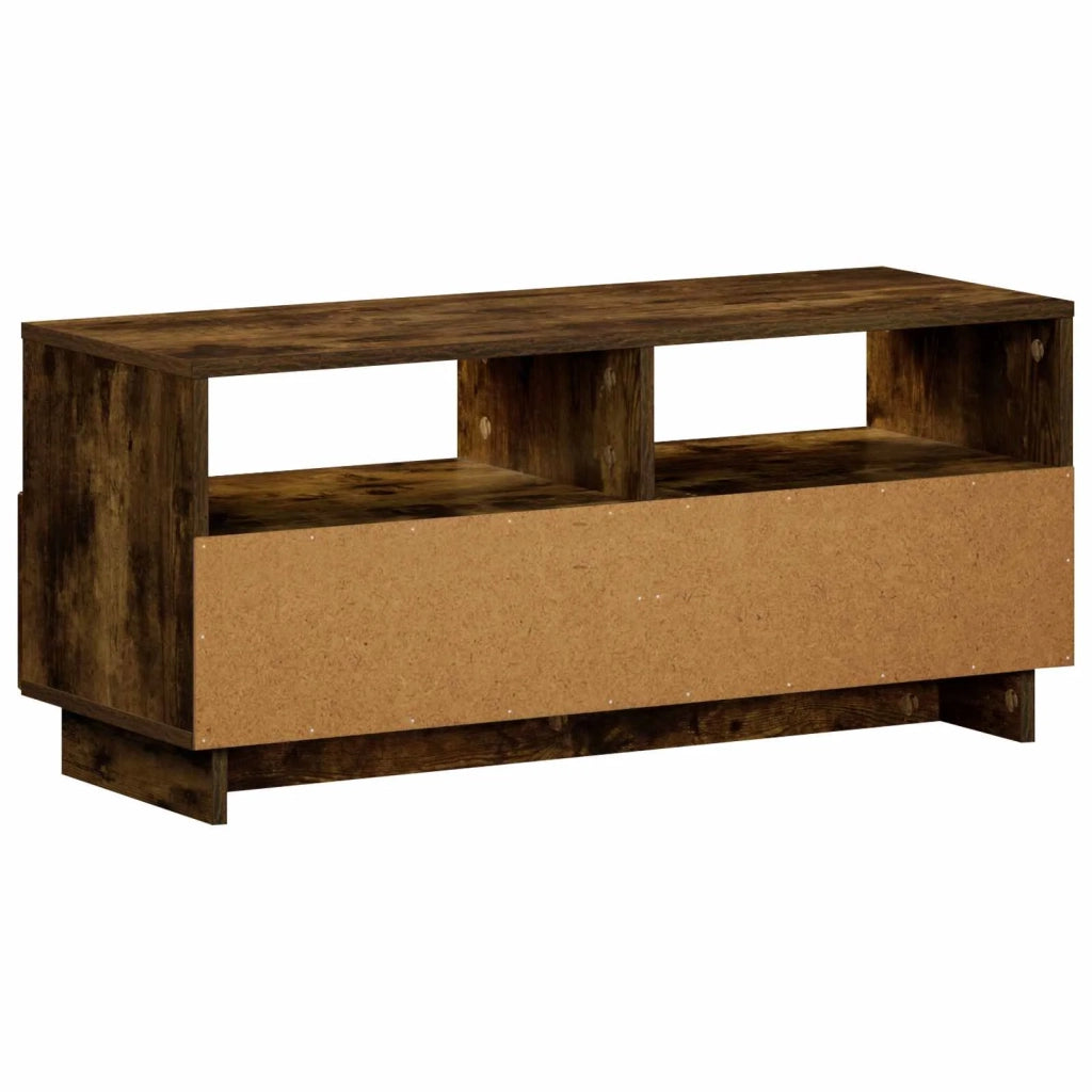 Supporto TV 90 x 34,5 x 40 cm Rovere Fumo Legno ingegnerizzato 8011473