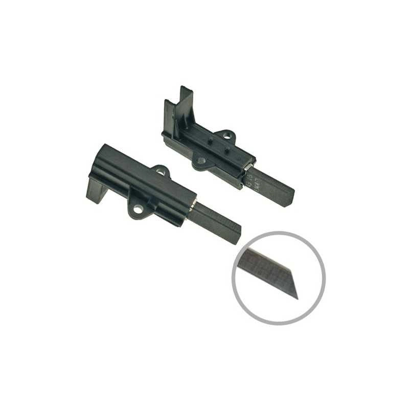 KIT COPPIA SPAZZOLE motore lavatrice INDESIT ARISTON anche su BEKO - Ariston Indesit
