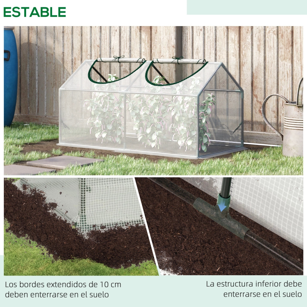 Serra da Giardino ¨C zephmum ¨C Grigio 120x60x60 cm