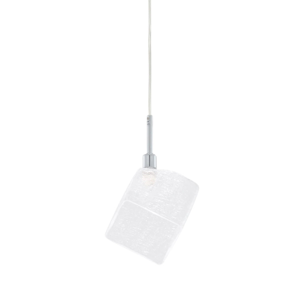 Lampada a sospensione Italux Zen cromo Ø12cm G9 28W