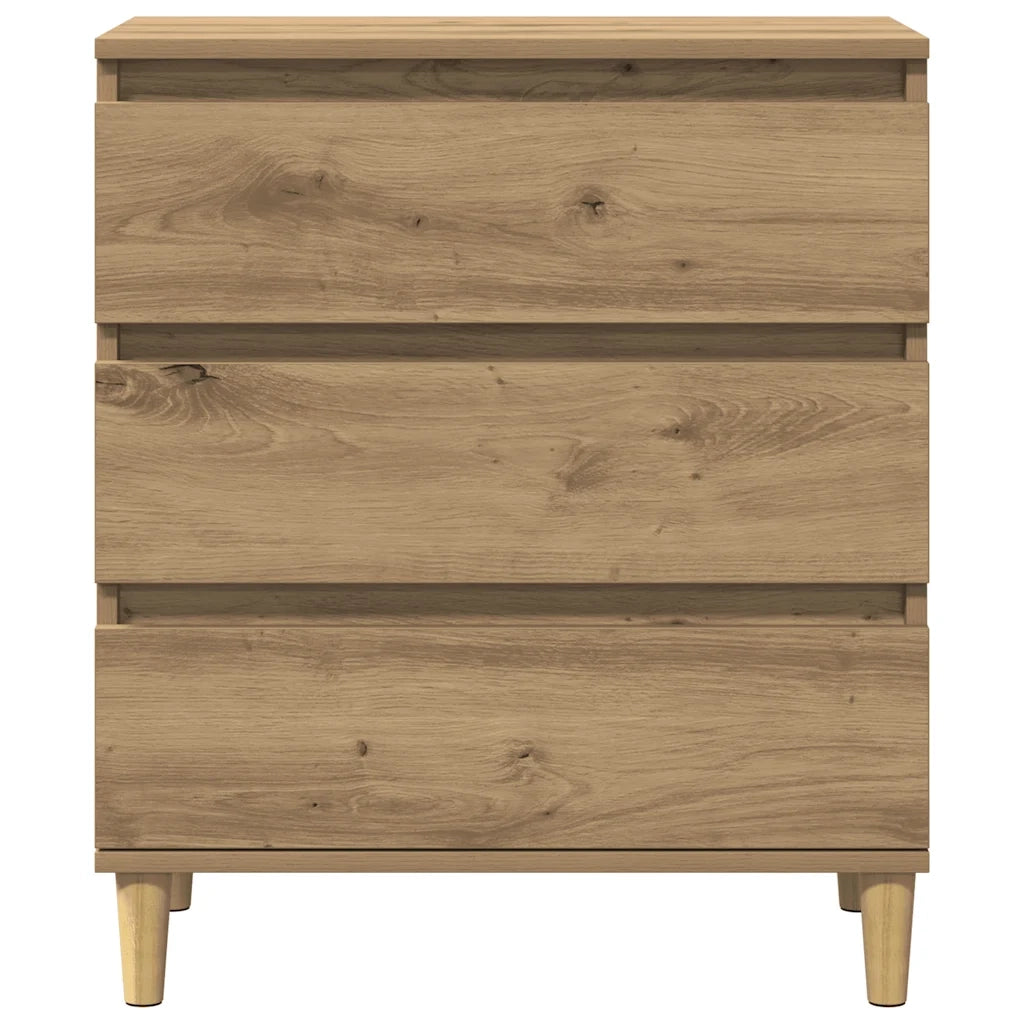 Credenza Rovere Artigianale 60x35x70 cm in Legno Multistrato 856481