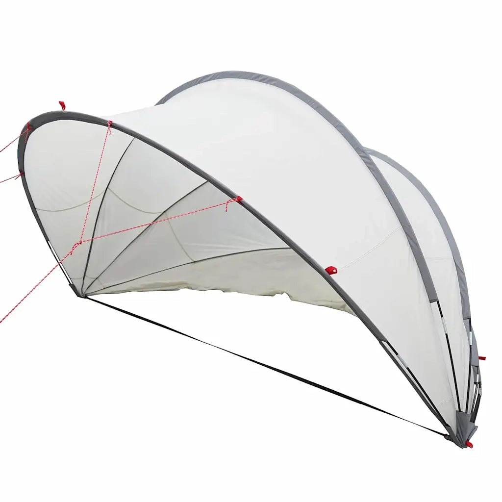 Dome Piscina Grigio e arancione 405 x 405 x 192 cm