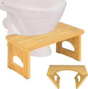 Toilette in legno pieghevole con inclinazione 35 gradi - Sostenibile - Finestra in legno - Miglioramento della funzione di trasferimento - Aiuto al bagno comodo