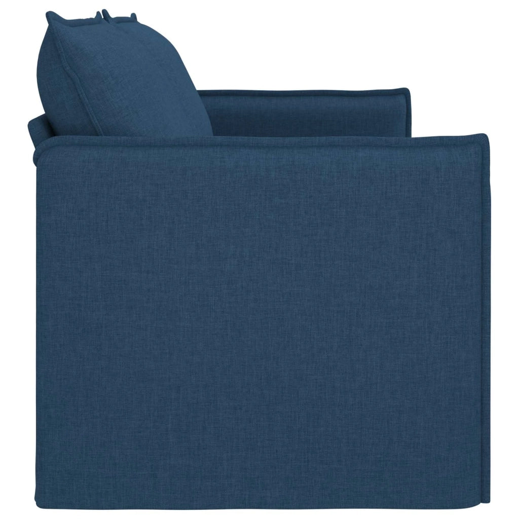Divano Blu 196 x 82 x 85 cm Tessuto