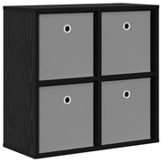 Credenza | Madia | Buffet da pranzo | Armadio da pranzo con cassetto Rovere Nero 59,5 x 27 x 57 cm