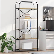 Libreria Rovere artigianale 80 x 30 x 183 cm Legno multistrato 879838