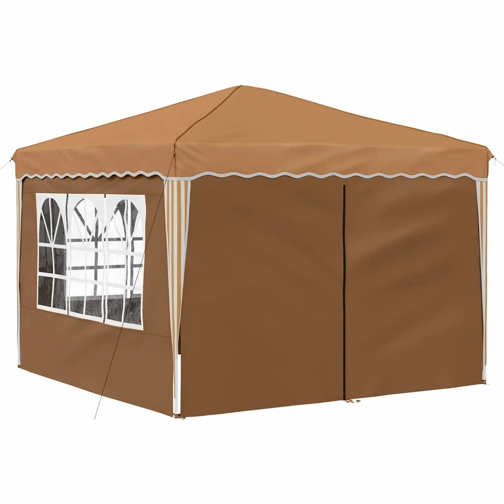 Tenda per feste a pop-up 288 x 288 x 245 cm Beige