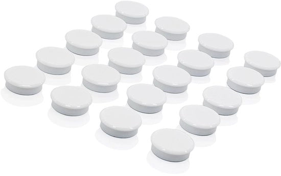 Magnetici per lavagne, 20 pezzi Magnetici forti per frigorifero Magnetici per frigorifero Minimagnetici Magnetici piccoli per lavagna Magnetici forti per lavagna Pannello lavagna (bianco)