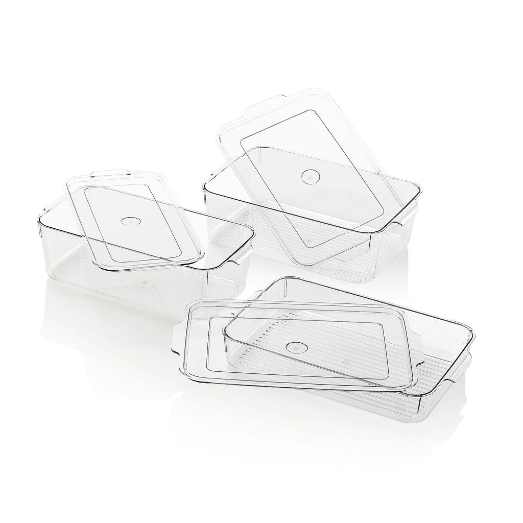 Set 3 contenitori con coperchio YODO-C