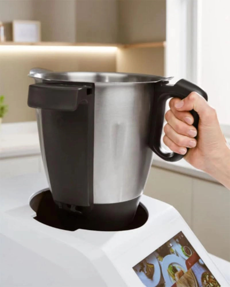 SILVERCREST® - Robot da cucina Monsieur Cuisine Smart SKMS 1200 A1", 1200 W, display da 8 pollici, WLAN