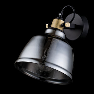 Lampada da parete Pendant in Metallo Irving Nero