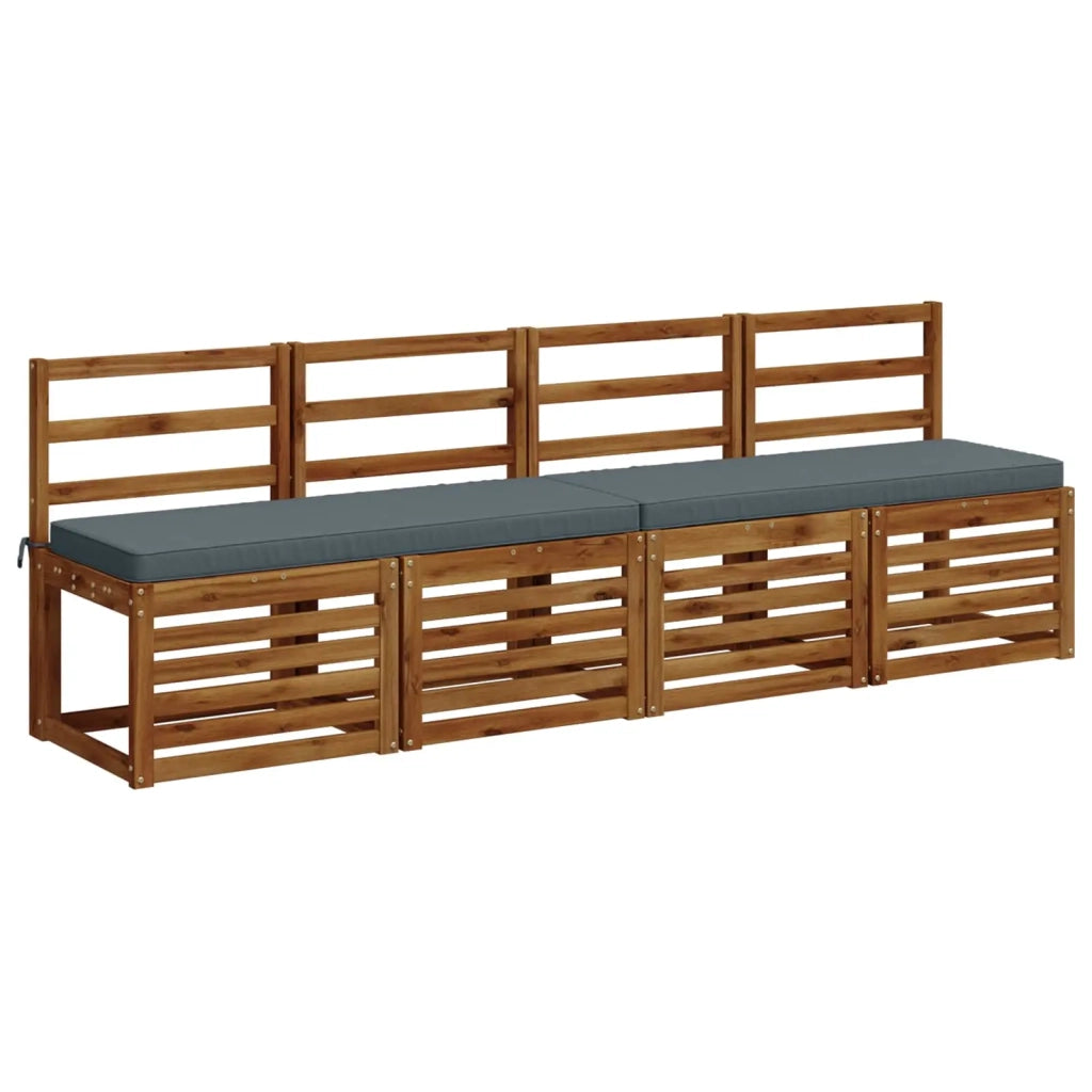 Cuscino per Panchina a 1 Pezzo VUGHT 100% Poliestere Blu 951236