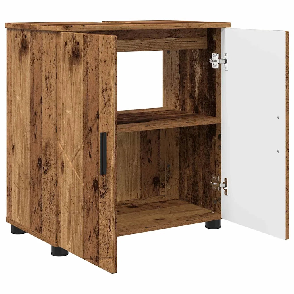 Mobile da Bagno con archiviazione Legno vecchio 61 x 35 x 64 cm