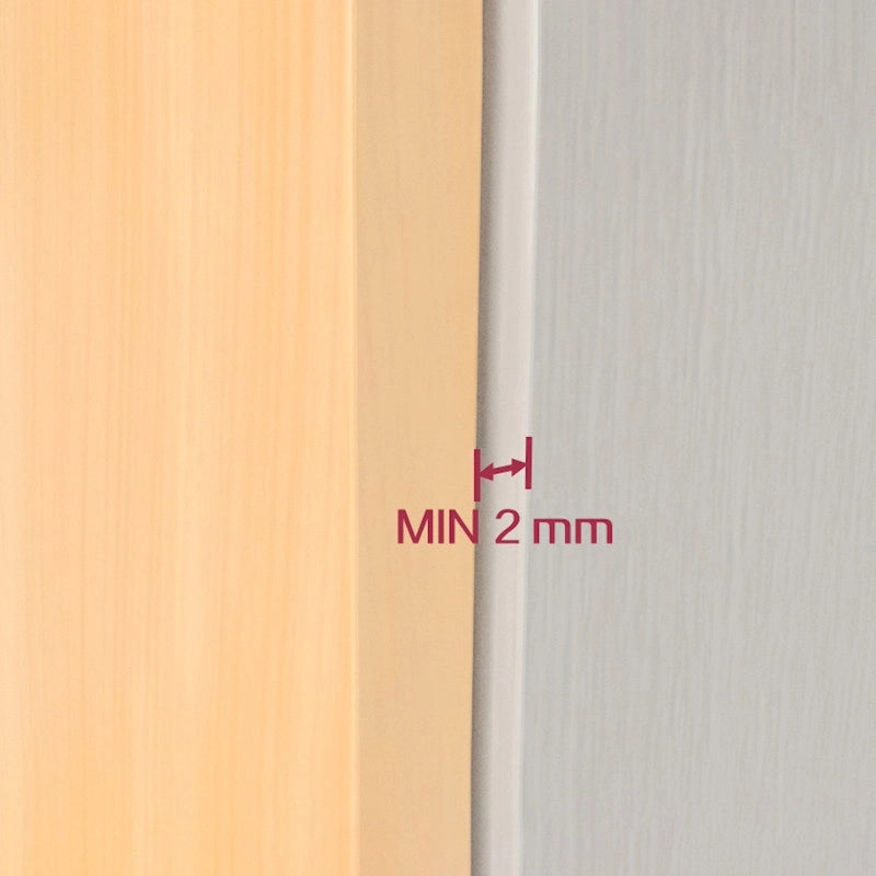 Lotto di 10 chiusure per porte da avvitare ai mobili con regolazione Push Lite, lunghezza 80 mm, Chiusura soft, Tecnop..