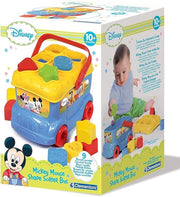 Baby Mickey Bus Inserimento Forme, per Bambino i, Gioco Prima Infanzia per Sviluppare Manualita e Logica e Scoprire i Co