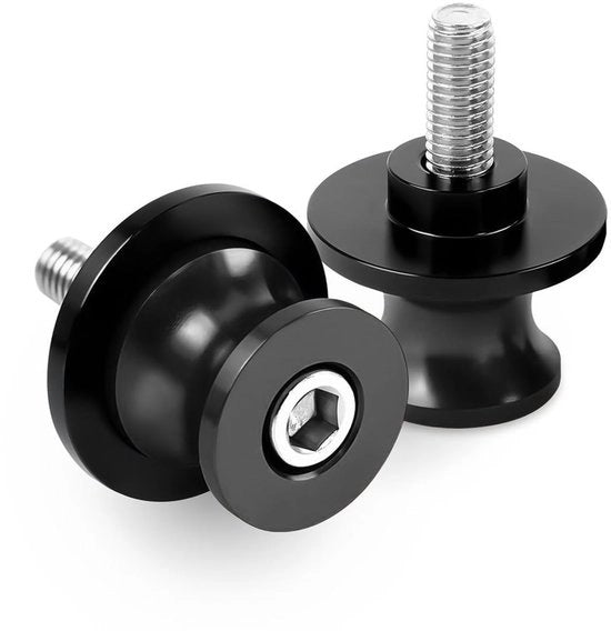 Accessori per motocicletta - Braccio oscillante per pulizia 8 mm - Diabolos in alluminio CNC - Corrosione resistente - 2 pezzi - Utilizzo universale - Accessori per motocicletta