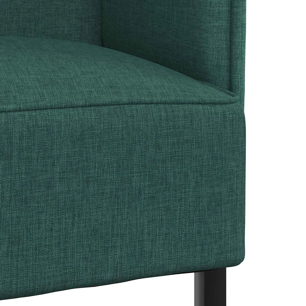 Divano alto 101cm Verde scuro Tessuto 42010837