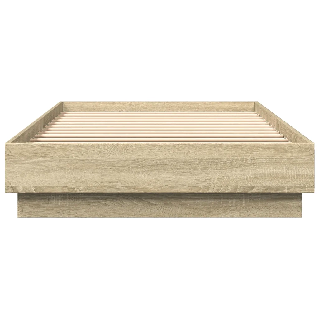 Giroletto senza Materasso Rovere Sonoma 100x200cm in Truciolato 839597