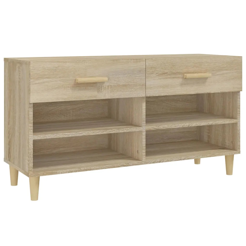 Scarpiera | Mobile per scarpe Rovere Sonoma 102x35x55 cm in Legno Multistrato