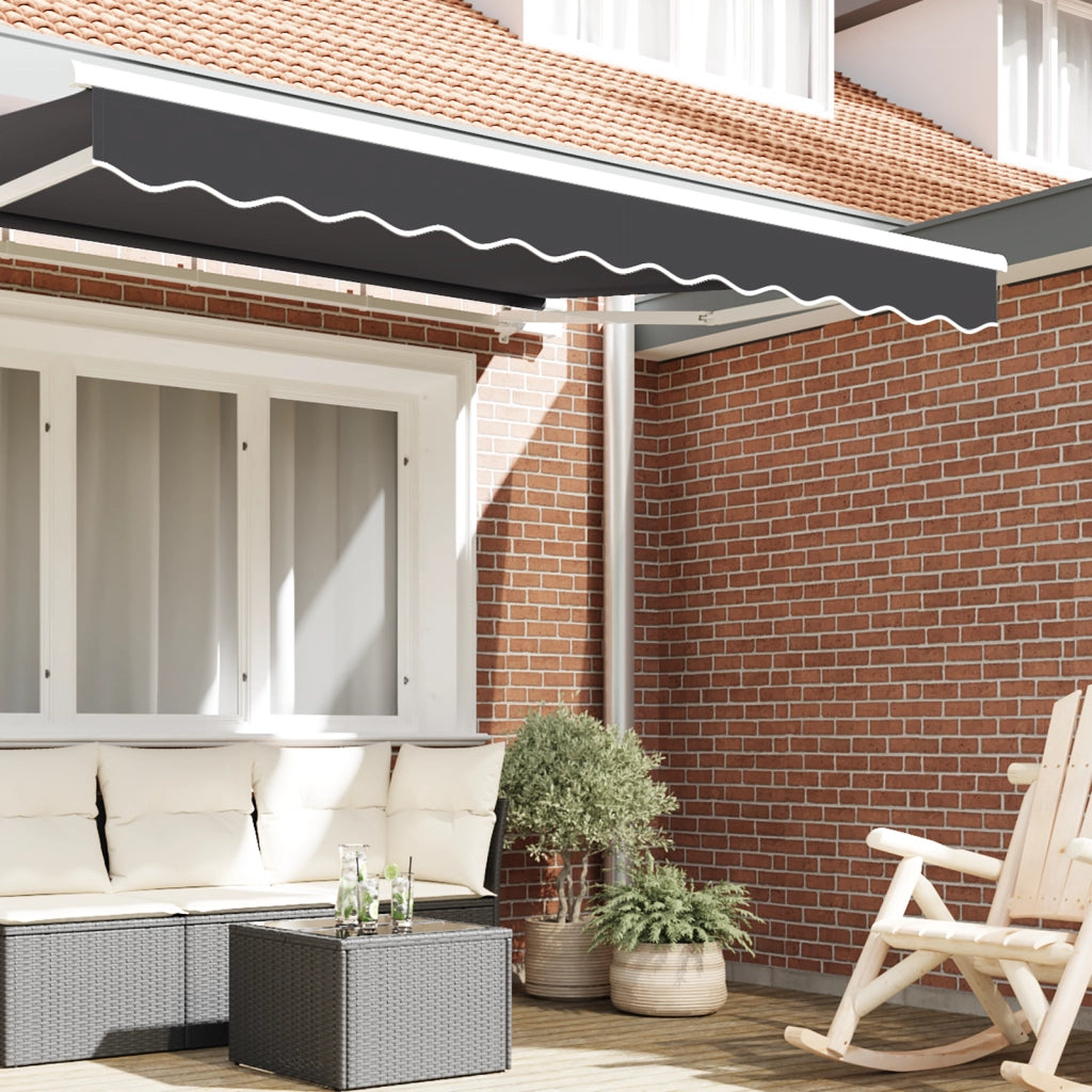 Tenda da sole per telaio da 2.5 m Antracite 2.3x0.2 m