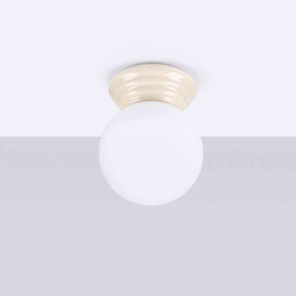 Lampada da soffitto ZORI beige IP44