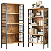 Libreria Marrone 74x30x155 cm Ideale per i Tuoi Libri